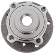 Front, Driver or Passenger Side Wheel Hub, With Bearing, 5 x 4.75 in. Bolt Pattern
