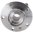 Front, Driver or Passenger Side Wheel Hub, With Bearing, 5 x 4.72 in. Bolt Pattern