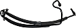 2001 BMW 330Ci - Power Steering Hose, Production Date Up to April 2001, Power Steering Pump to Steering Rack, Pressure Hose