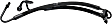 2001 BMW 330Ci - Power Steering Hose, Production Date Up to April 2001, Power Steering Pump to Steering Rack, Pressure Hose