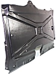 Passenger Side Engine Splash Shield, Lateral Floor Cover, Base Model
