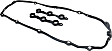 Valve Cover Gasket, 6 Cylinder, For Models with Spark Plug Tube Seals