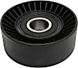 2011-2022 Ram 1500 - Accessory Belt Idler Pulley, 17mm or 0.66 in. I.D, 2.76 in. OD, 0.96 in. Pulley Width, Serpentine, Flat