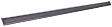 Front, Passenger Side Door Molding and Beltlines, Black, With Chrome Trim, Base Model