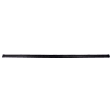 Front, Driver Side Door Molding and Beltlines, Black, With Chrome Trim, Base Model