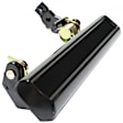 Front, Driver Side Smooth Black Exterior Door Handle, With Key Hole