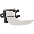 Front Or Rear, Driver Side Gray Interior Door Handle