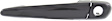 Front, Driver Side Primed Exterior Door Handle, With Key Hole