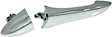Rear, Driver Side Chrome Exterior Door Handle, Without Key Hole
