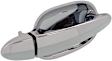 2006 BMW 525i - Front Or Rear, Passenger Side Chrome Exterior Door Handle, Without Key Hole, 4-Door, Sedan
