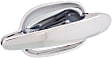 Front, Driver Side Exterior Door Handle, Chrome, Without Key Hole, Base Model