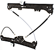 2008-2010 BMW 535i - Front, Driver Side Power Window Regulator, Without Motor