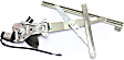 Front, Driver Side Power Window Regulator, With Motor