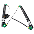 Front, Passenger Side Power Window Regulator, Without Motor
