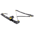 Front, Driver Side Power Window Regulator, Without Motor