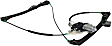 Front, Passenger Side Power Window Regulator, With Motor