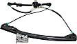 Front, Passenger Side Power Window Regulator, With Motor