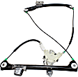 Front, Passenger Side Power Window Regulator, With Motor