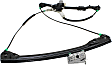 Front, Driver Side Power Window Regulator, With Motor