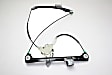 Front, Driver Side Power Window Regulator, With Motor