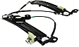 Front, Driver Side Power Window Regulator, Without Motor