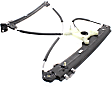 2012 BMW 550i GT - Front, Driver Side Power Window Regulator, Without Motor