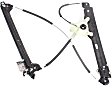 2012 BMW 550i GT - Front, Driver Side Power Window Regulator, Without Motor