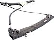 2010 BMW X6 M - Front, Driver Side Power Window Regulator, Without Motor