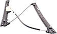 2010 BMW X6 M - Front, Driver Side Power Window Regulator, Without Motor
