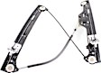 2010 BMW X6 M - Front, Driver Side Power Window Regulator, Without Motor