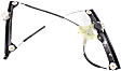 Front, Passenger Side Power Window Regulator, Without Motor