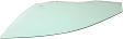Front, Driver Side Door Glass, Green Tint, Without Clips, Replaces NAGS No. FD22617 GTNN
