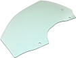 Front, Driver Side Door Glass, Green Tint, Without Clips, Replaces NAGS No. FD25623 GTNN