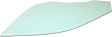 Front, Driver Side Door Glass, Green Tint, Without Clips, Replaces NAGS No. FD23379 GTNN