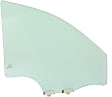Front, Passenger Side Door Glass, Green Tint, Replaces NAGS No. DD11277 GTYN