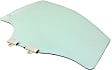 Front, Passenger Side Door Glass, Green Tint, Replaces NAGS No. DD11277 GTYN