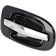 2005-2007 Buick Terraza - Rear - Side Sliding Door Exterior Door Handle, Chrome Lever With Primed Bezel, Without Key Hole