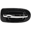 2005-2007 Buick Terraza - Rear - Side Sliding Door Exterior Door Handle, Chrome Lever With Primed Bezel, Without Key Hole