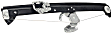 Rear, Passenger Side Power Window Regulator, Without Motor
