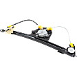 Rear, Passenger Side Power Window Regulator, Without Motor