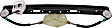 Rear, Driver Side Power Window Regulator, Without Motor