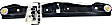 Rear, Driver Side Power Window Regulator, Without Motor