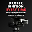 Ignition Coil, (6 Cyl., 2.2L/2.5L/3.0L/3.2L)/(8 Cyl., 4.4L/4.6L/4.8L)/12 Cyl., 6.0L Engines, Black and Silver Coil