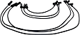 Spark Plug Wire, 6 Cyl., 3.8L Engine