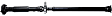 Rear Driveshaft, RWD, Automatic Transmission, ZF Transmission, 54.25 in. Length