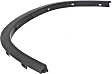 Rear, Passenger Side Fender Trim, Textured Black