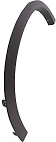 Rear, Passenger Side Fender Trim, Textured Black