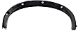 Rear, Passenger Side Fender Trim, Textured Black