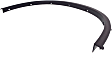 Rear, Driver Side Fender Trim, Textured Black