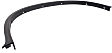 Rear, Driver Side Fender Trim, Textured Black